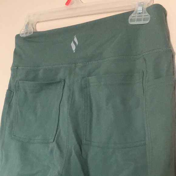 Skechers Go Walk Lite Pant Yoga Gym Pants Back Pockets Seafoam Green - Picture 11 of 15